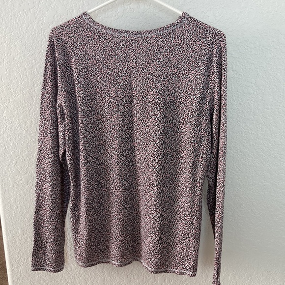 NWOT Cuddl Duds Pink Cheetah Print Top - Picture 2 of 6